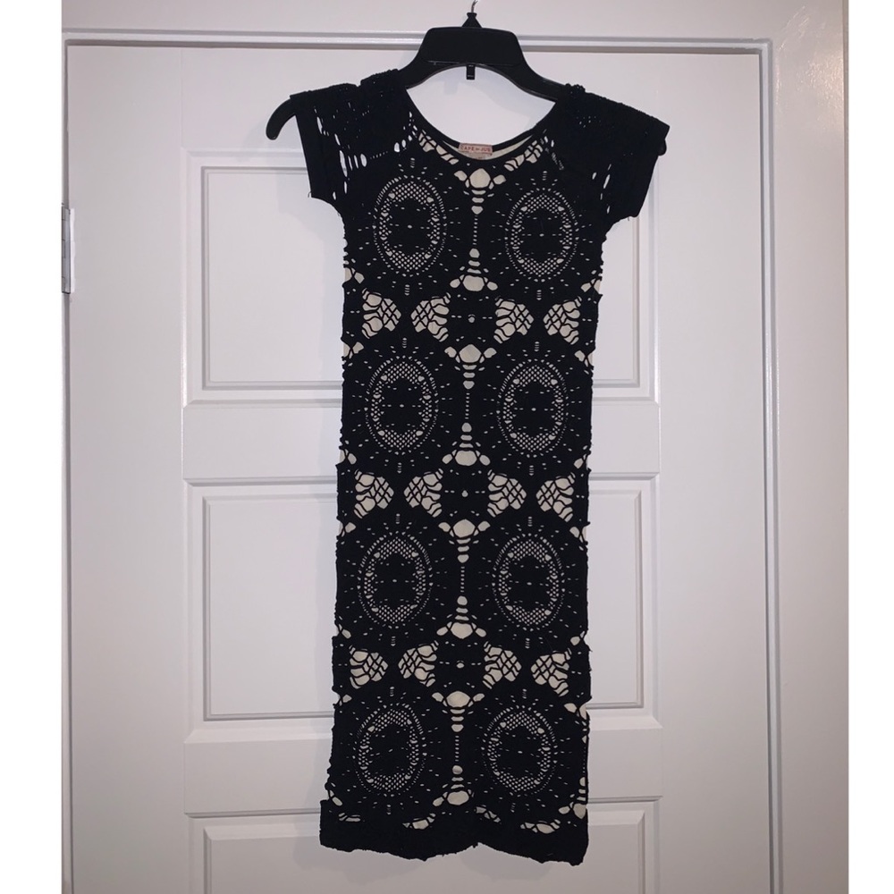 Cape Juby Black Bodycon Dress